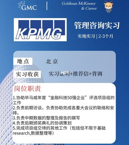 付費-kpmg管理咨詢實習_實習_工作_金融_計算機_研究生_教育_大學教育